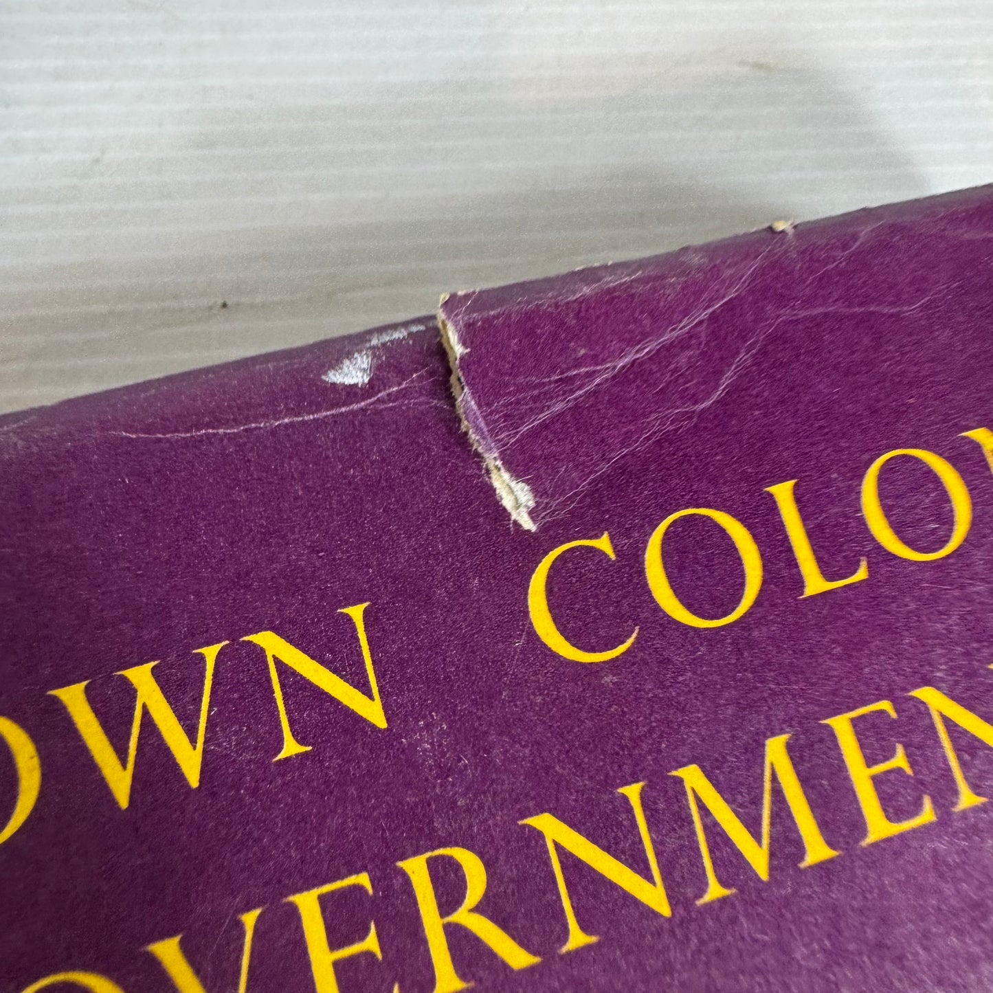 Crown Colony Government in New Zealand - McLintock (Vintage 1958)