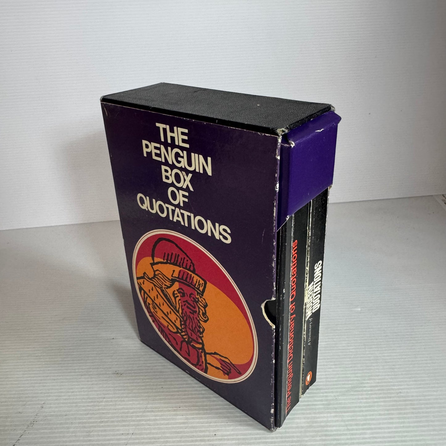 The Penguin Box of Quotations : The Penguin Dictionary of Quotations & The Penguin Dictionary of Modern Quotations (Vintage 1980's)