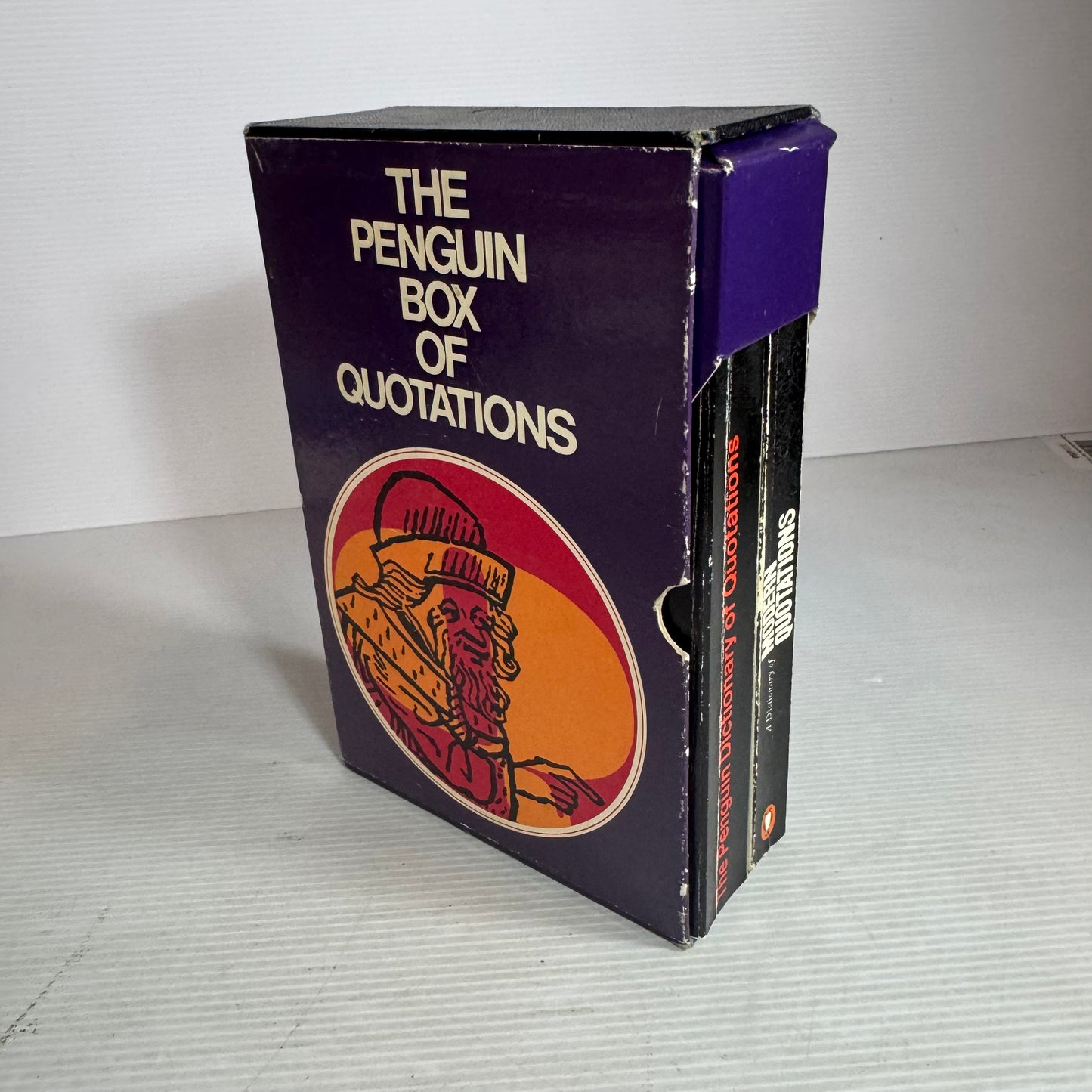 The Penguin Box of Quotations : The Penguin Dictionary of Quotations & The Penguin Dictionary of Modern Quotations (Vintage 1980's)