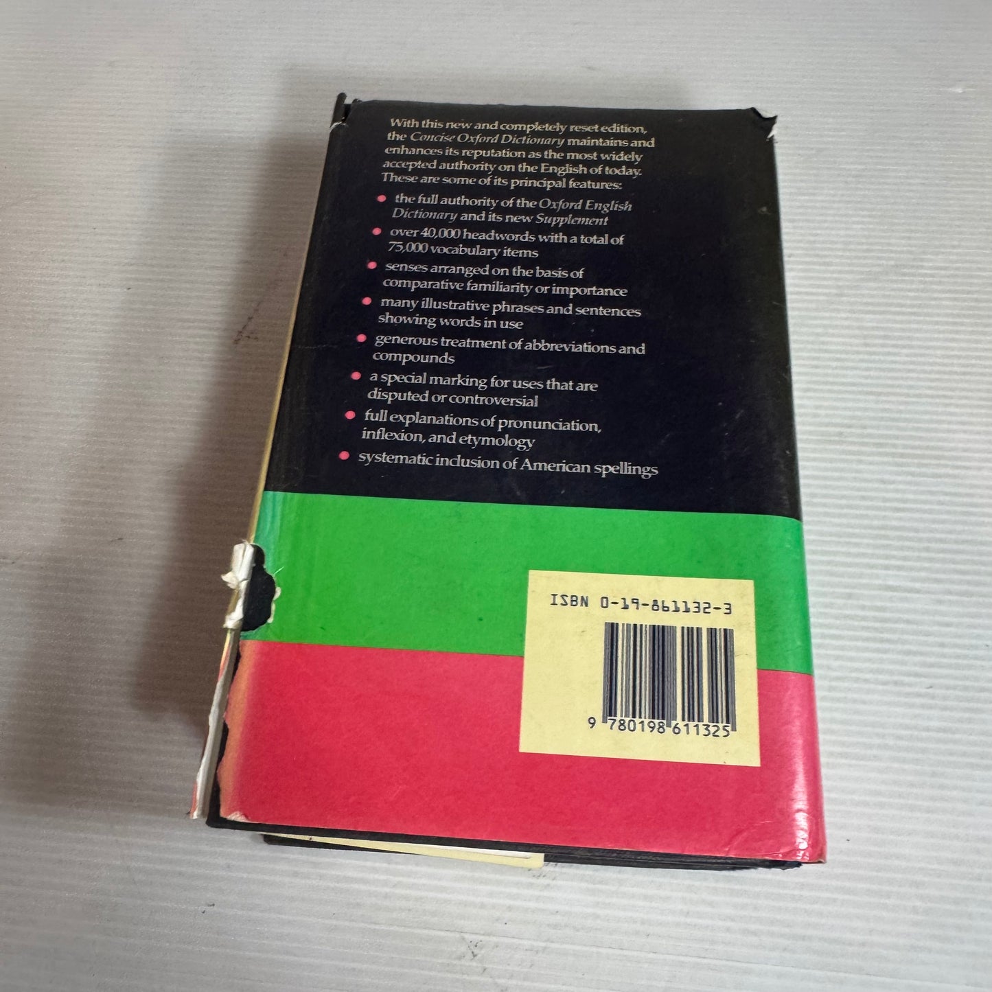 The Concise Oxford Dictionary
