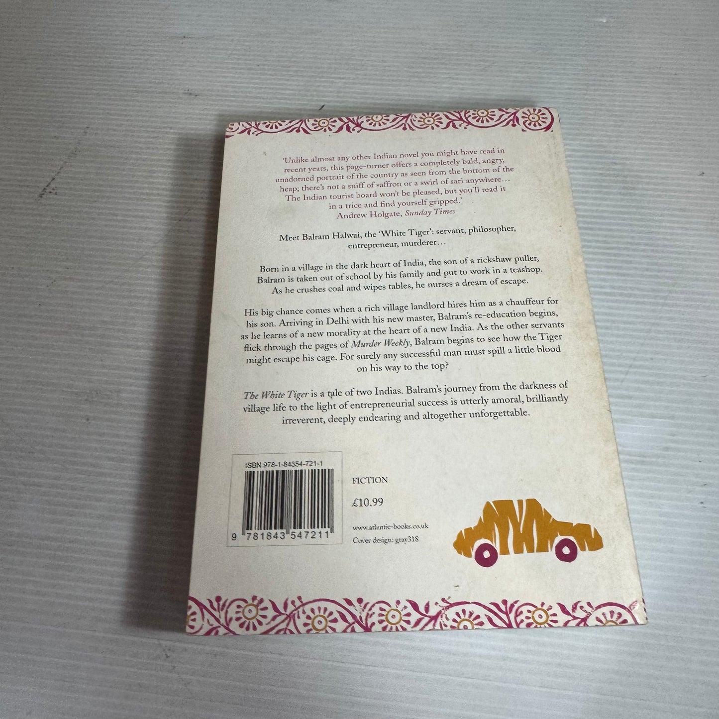 The White Tiger - Aravind Adiga