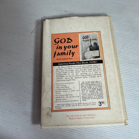 The Hands of Jesus and Other Moving Sermons - Evangelist John R. Rice (Vintage 1973)