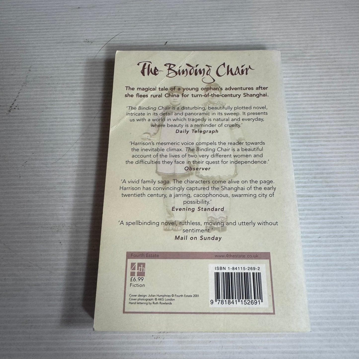 The Binding Chair - Kathryn Harrison