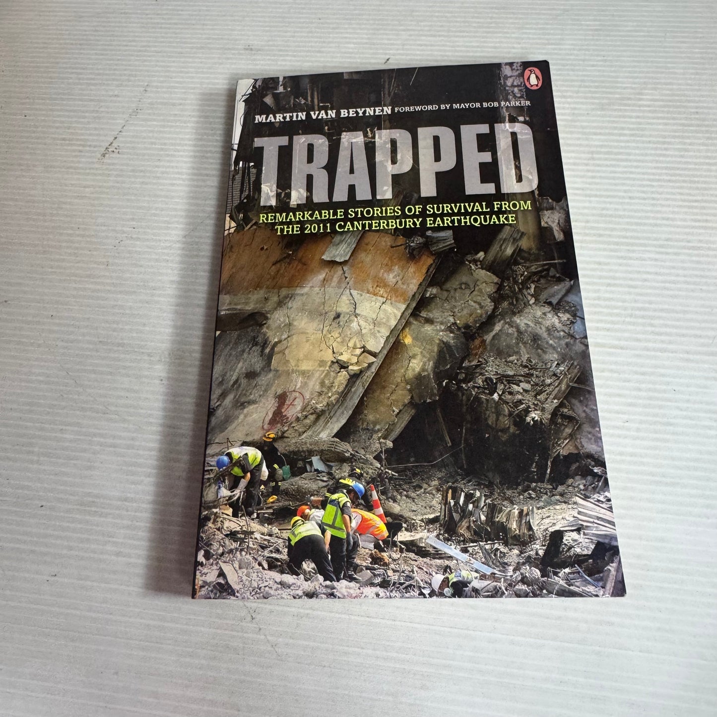 Trapped : Remarkable Stories of Survival From the 2011 Canterbury Earthquake - Martin Van Beynen