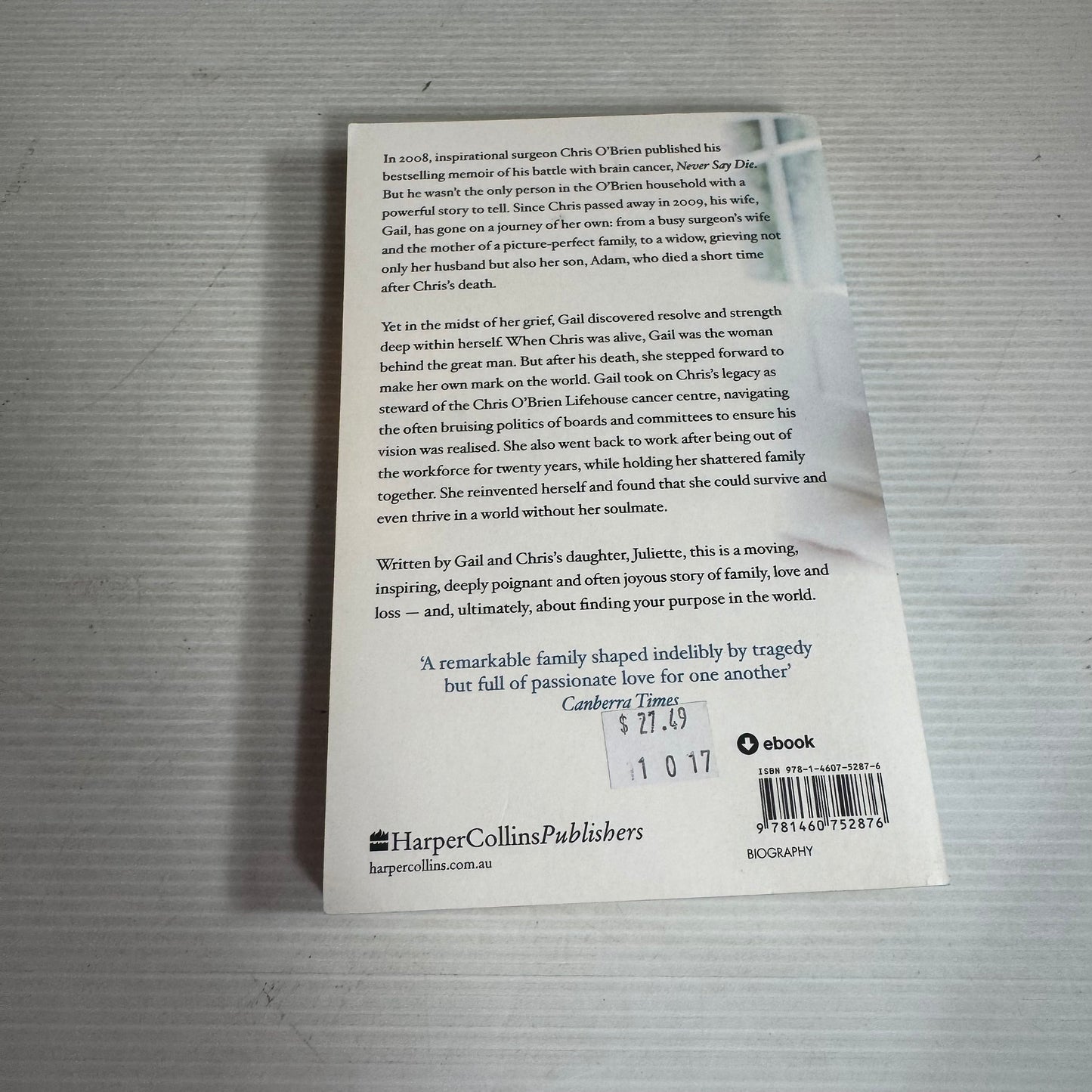 This is Gail : Life with and after Chris O'Brien - Juliette O'Brien