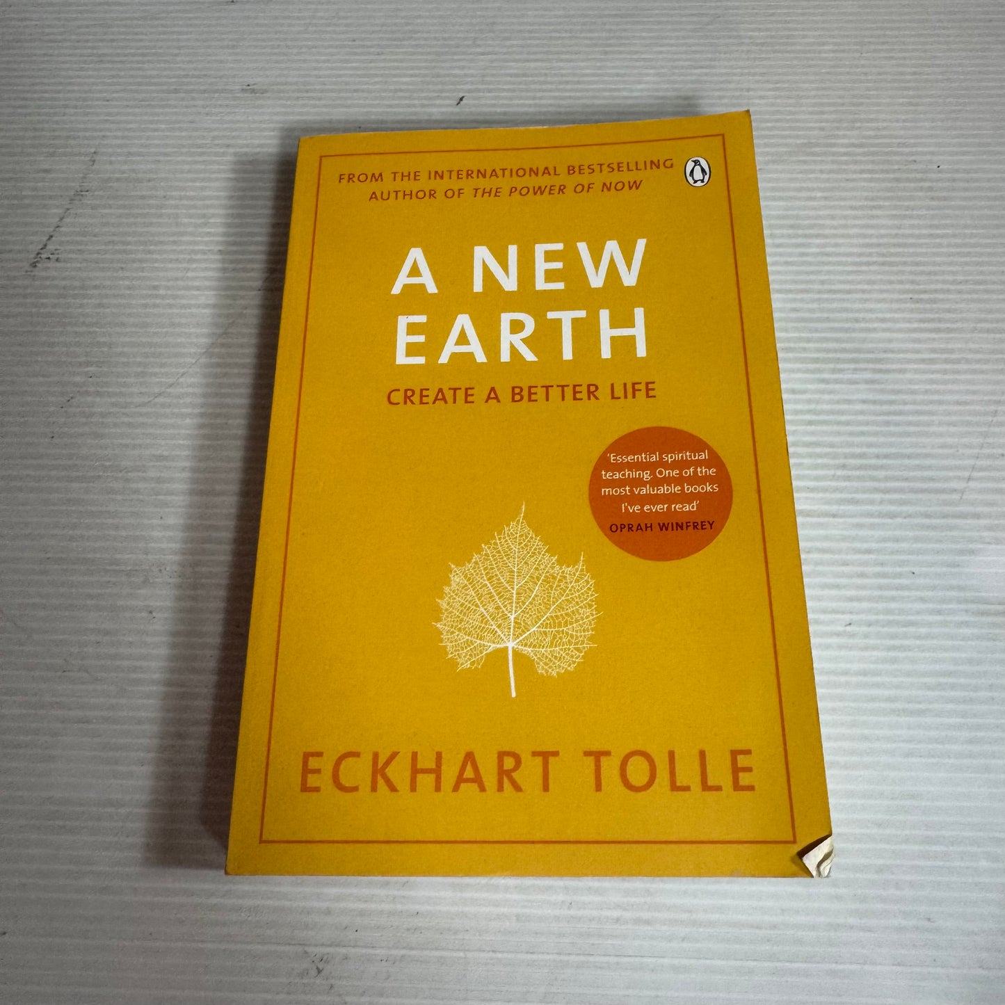 A New Earth : Create A Better Life - Eckhart Tolle