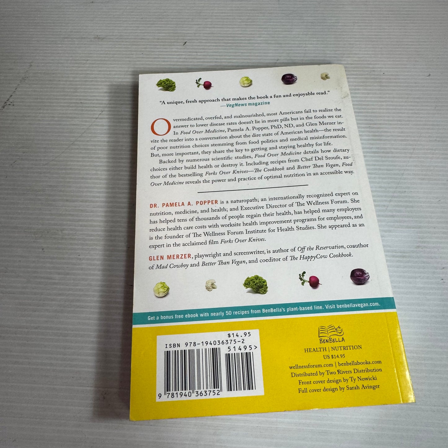 Food Over Medicine : The Conversation That Could Save Your Life - Pamela A. Popper, Ph.D. ND  & Glen Merzer