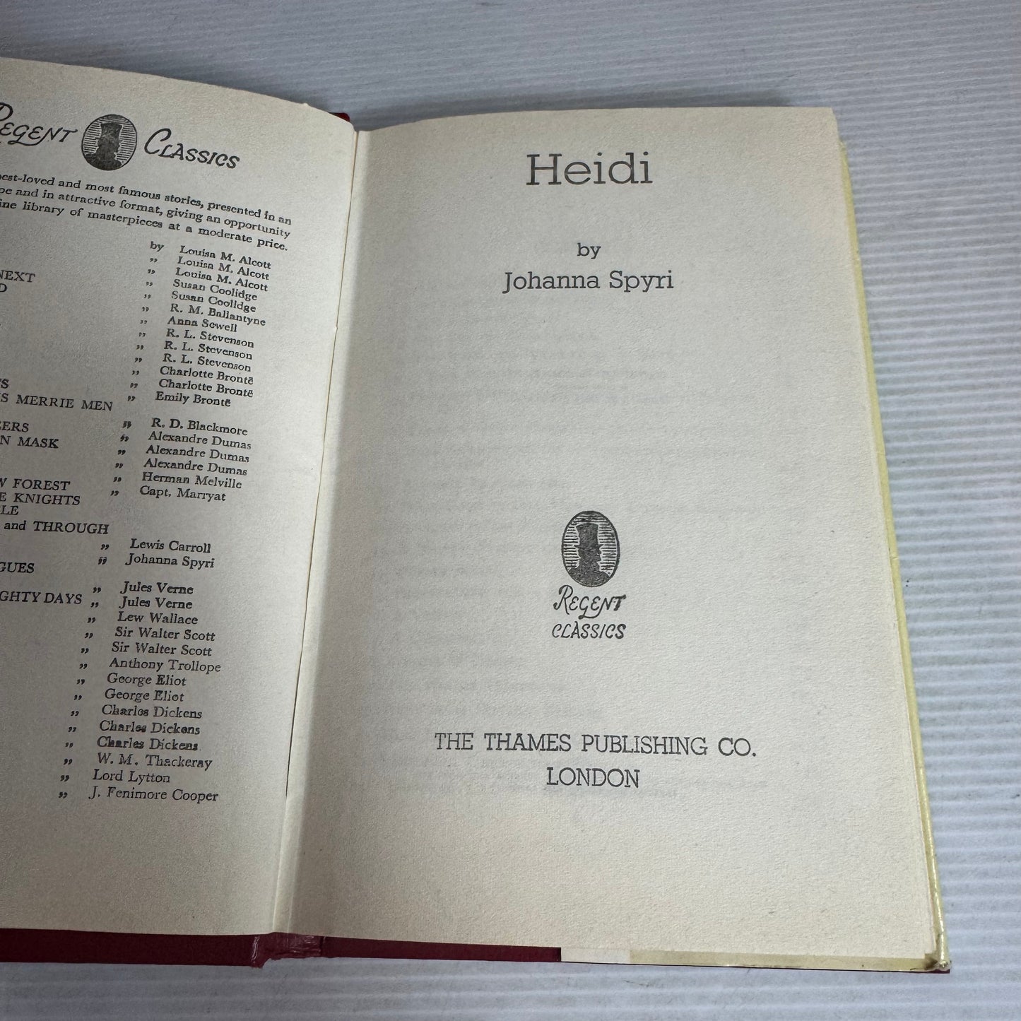 Heidi - Johanna Spyri (Vintage c1960's)