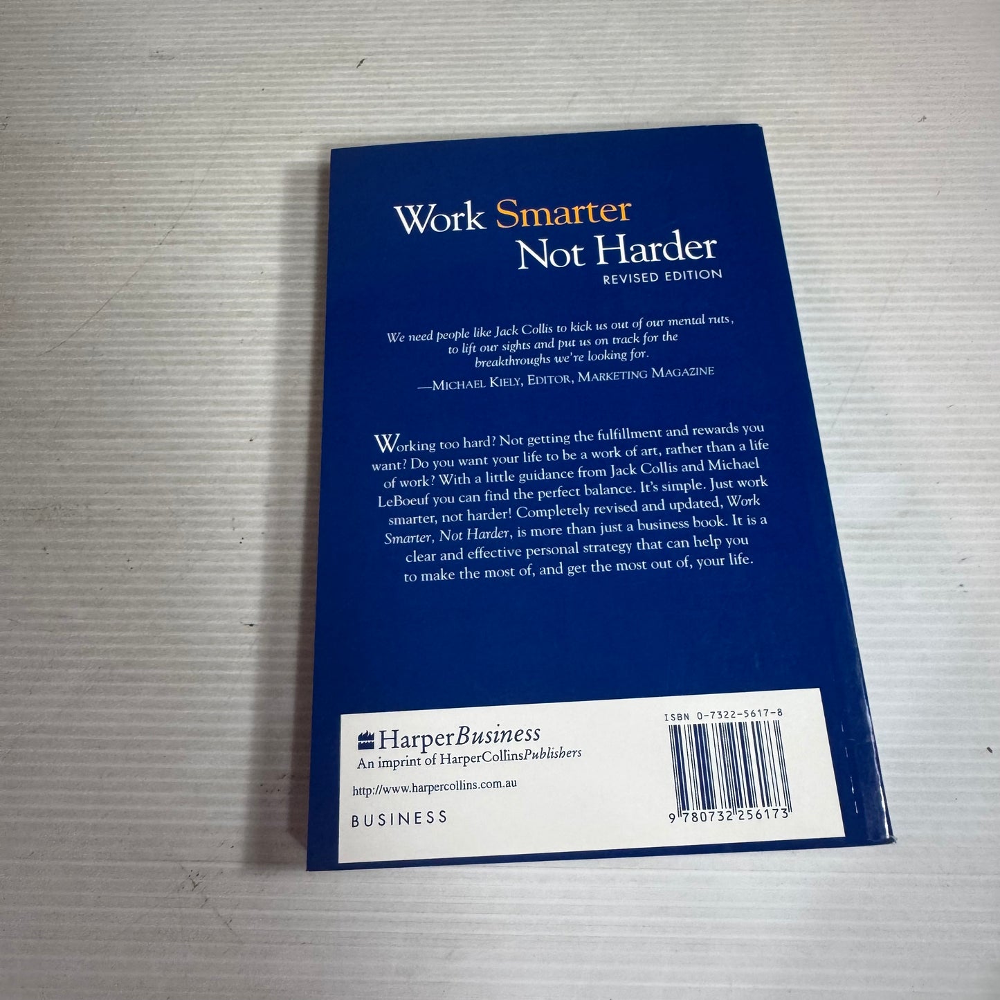 Work Smarter Not Harder - Jack Collis and Michael Leboeuf