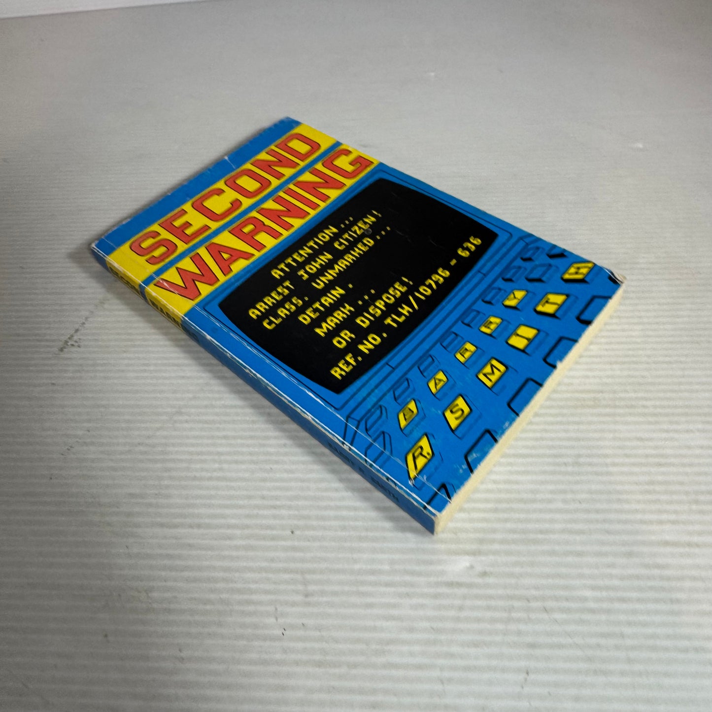 Second Warning - Barry R. Smith (Vintage 1986)