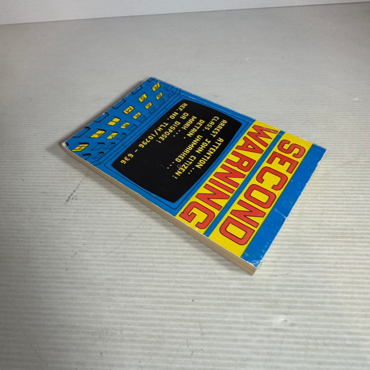 Second Warning - Barry R. Smith (Vintage 1986)