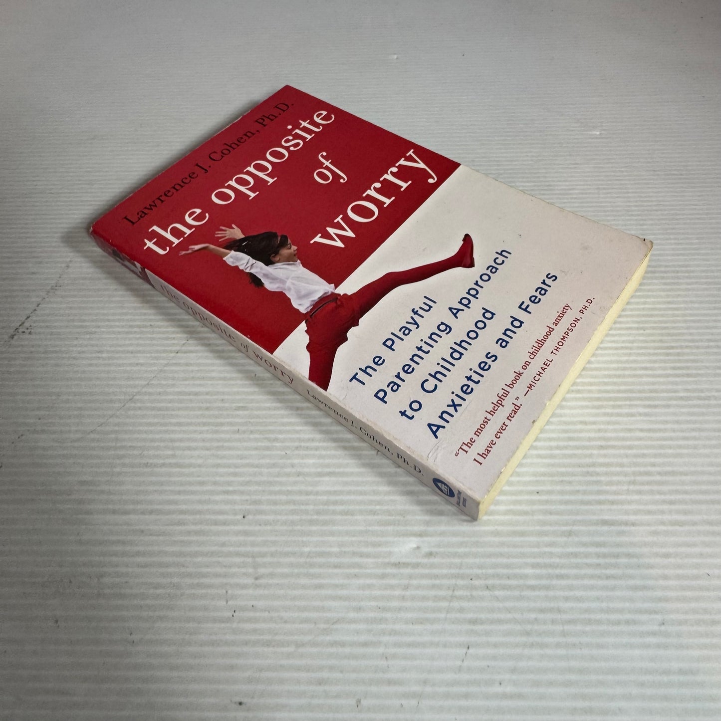The Opposite Of Worry: A Playful Parenting Approach To Childhood Anxieties and Fears - Lawrence J. Cohen