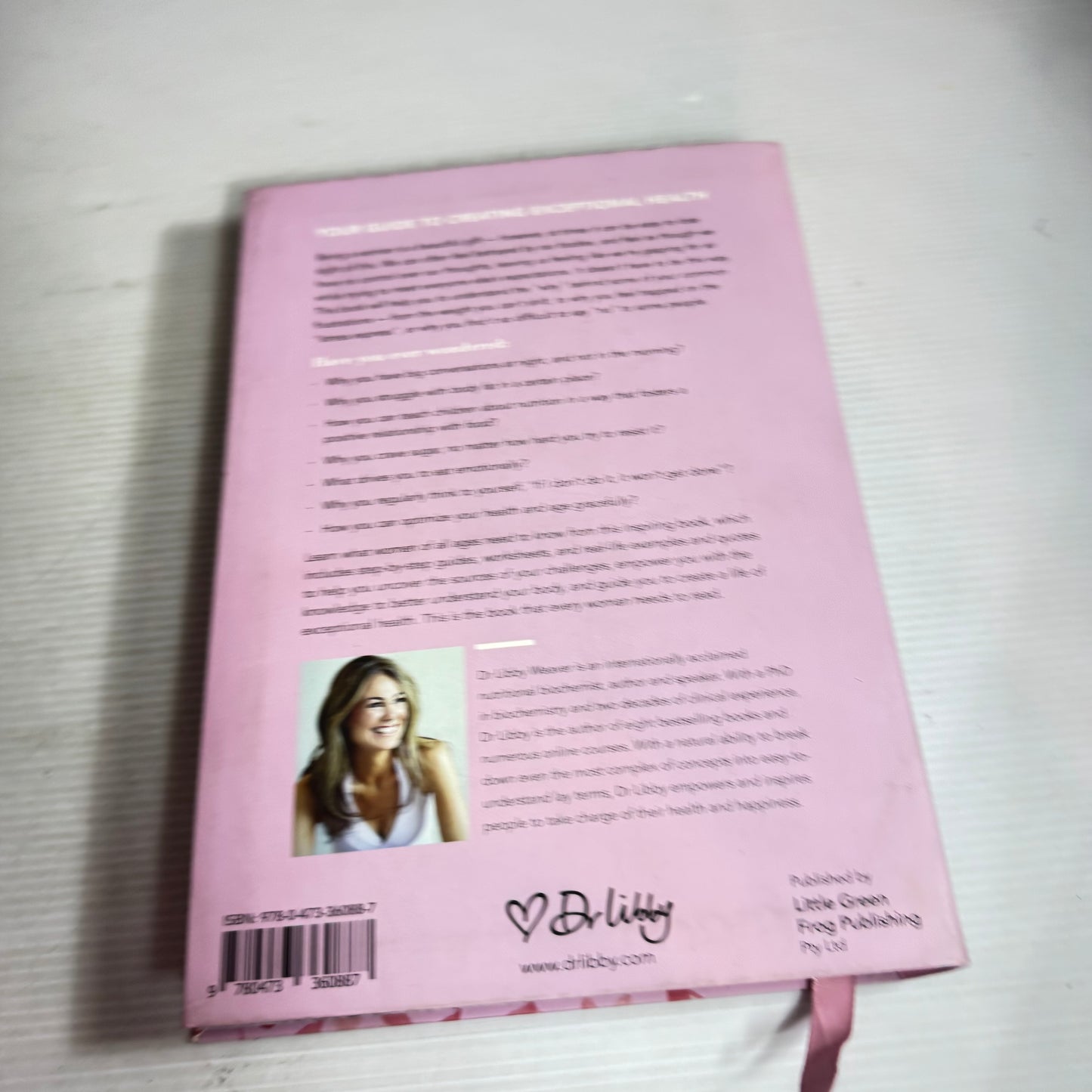 Dr Libby's Women's Wellness Wisdom : What Every Women Needs To Know