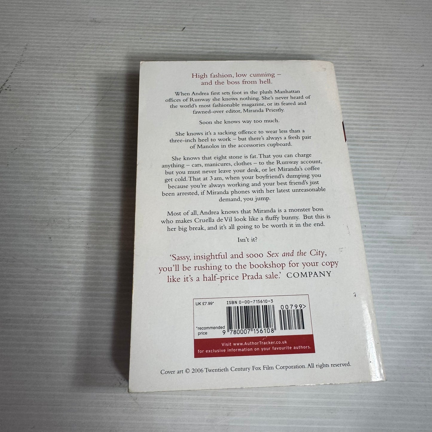 The Devil Wears Prada - Lauren Weisberger