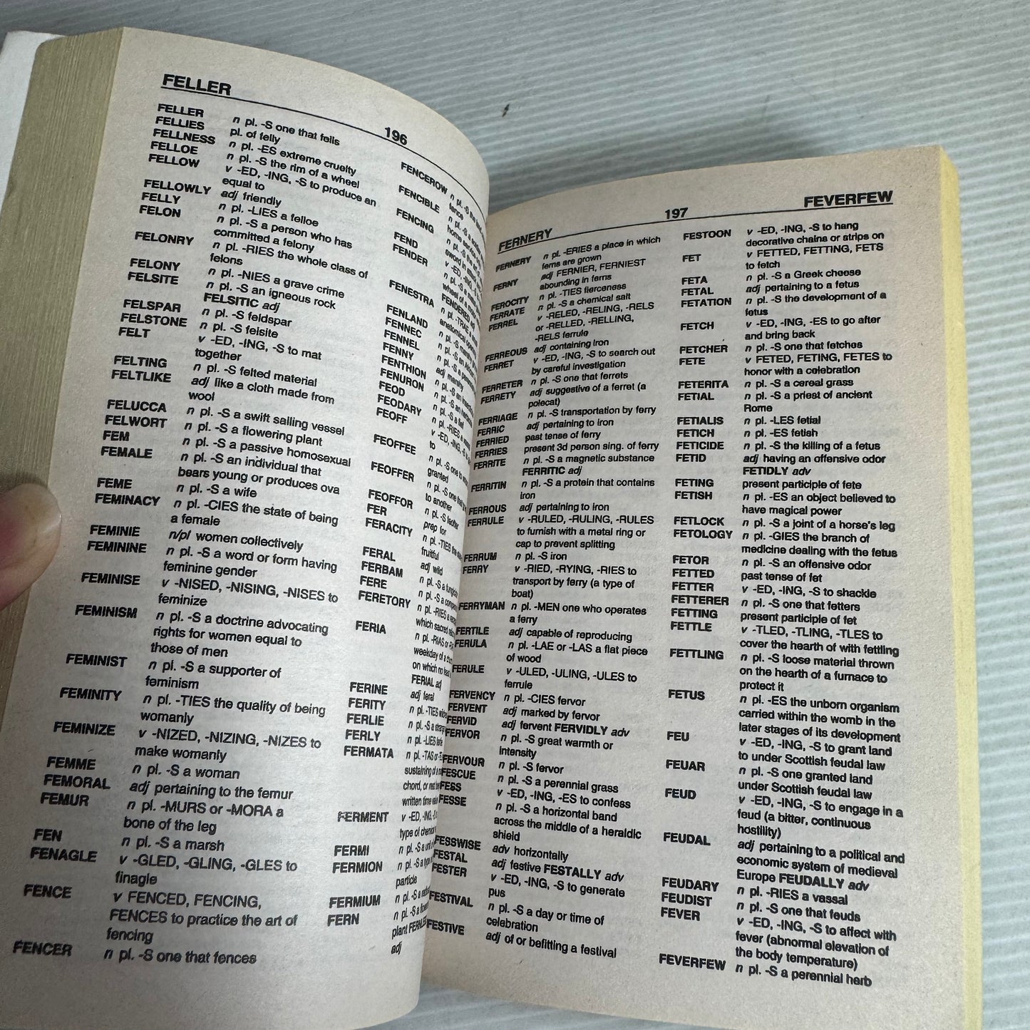 Official Scrabble Players Dictionary (3rd Edition)