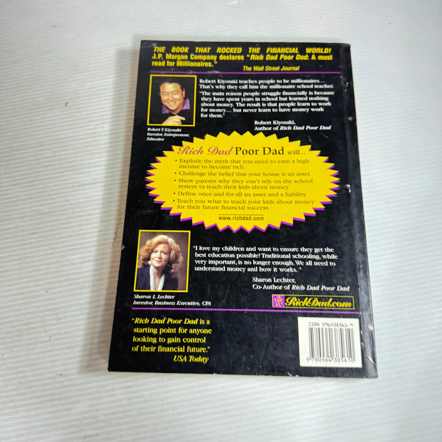 Rich Dad Poor Dad - Robert T. Kiyosaki