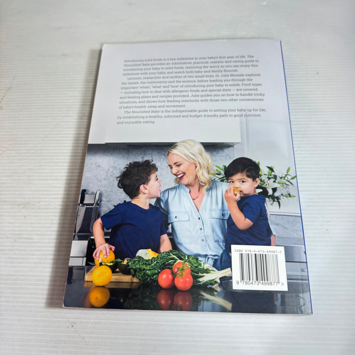 The Nourished Baby : A Step-by-Step Guide to Introducing Solids - Dr Julie Bhosale