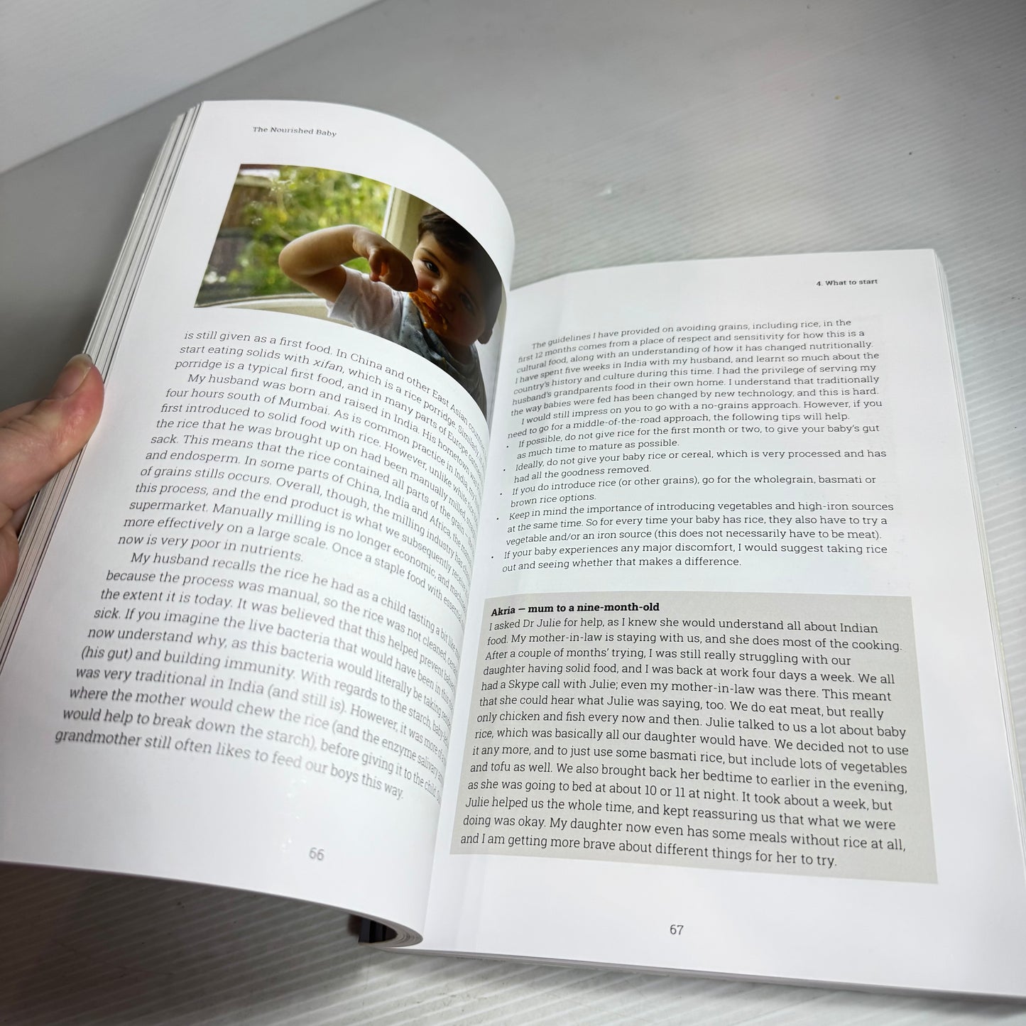 The Nourished Baby : A Step-by-Step Guide to Introducing Solids - Dr Julie Bhosale