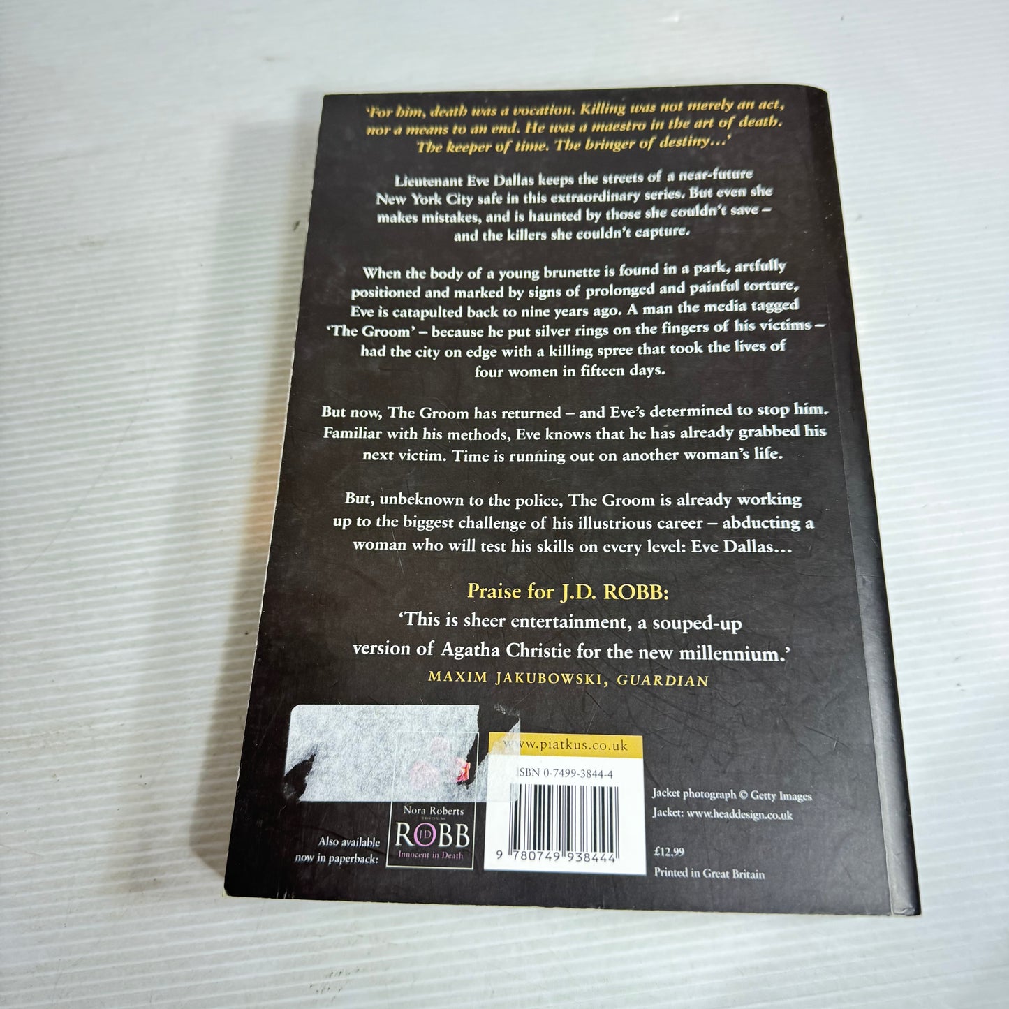 Creation in Death -  Nora Roberts Writing As J. D. Robb