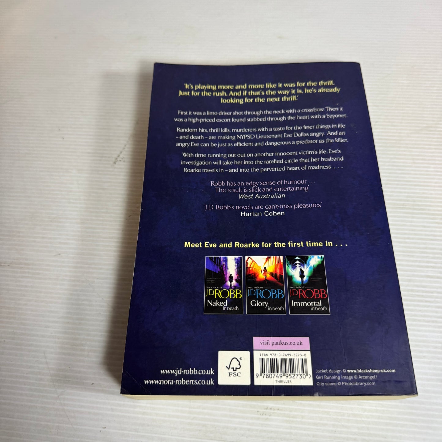 Indulgence in Death - J. D. Robb
