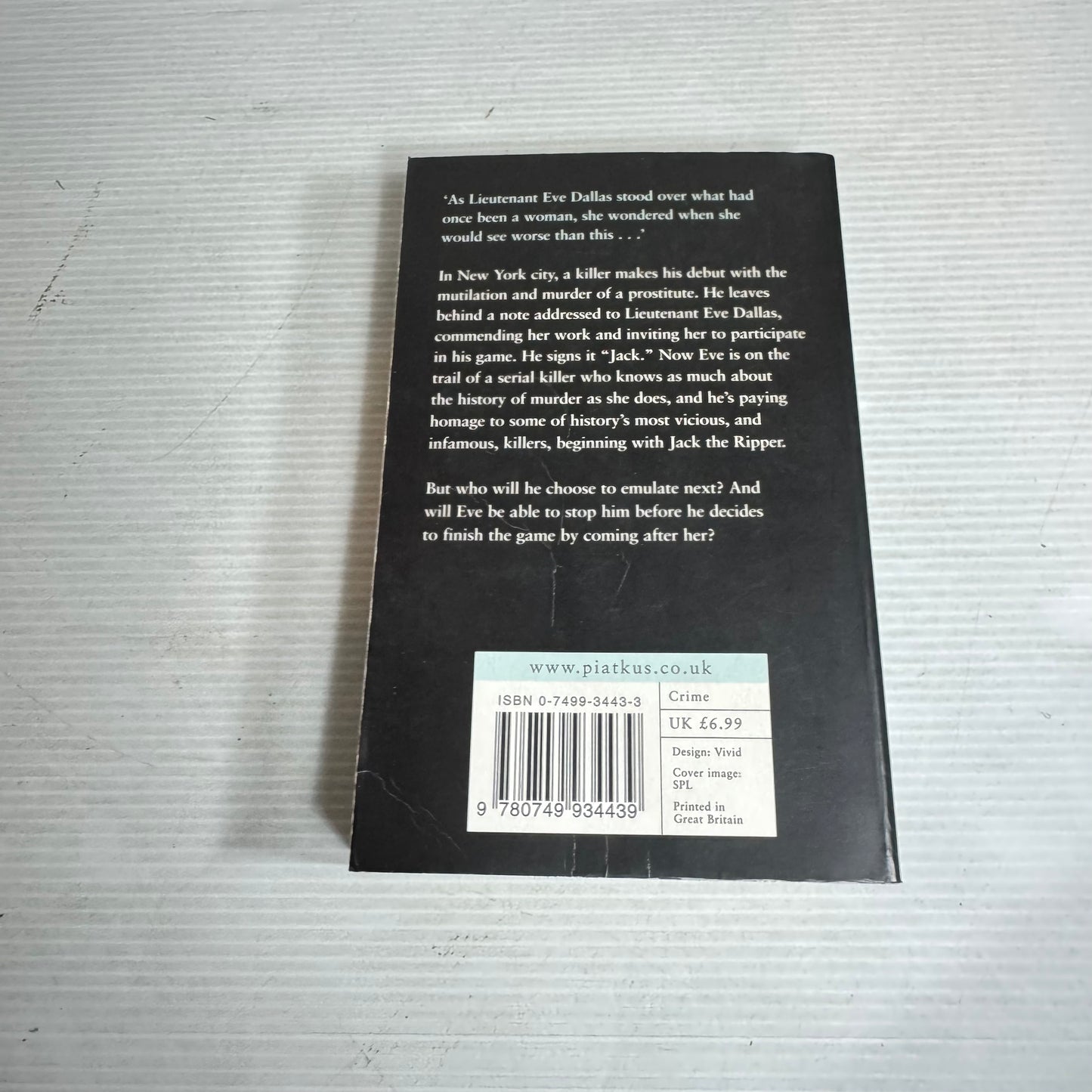 Imitation in Death - Nora Roberts as J. D. Robb