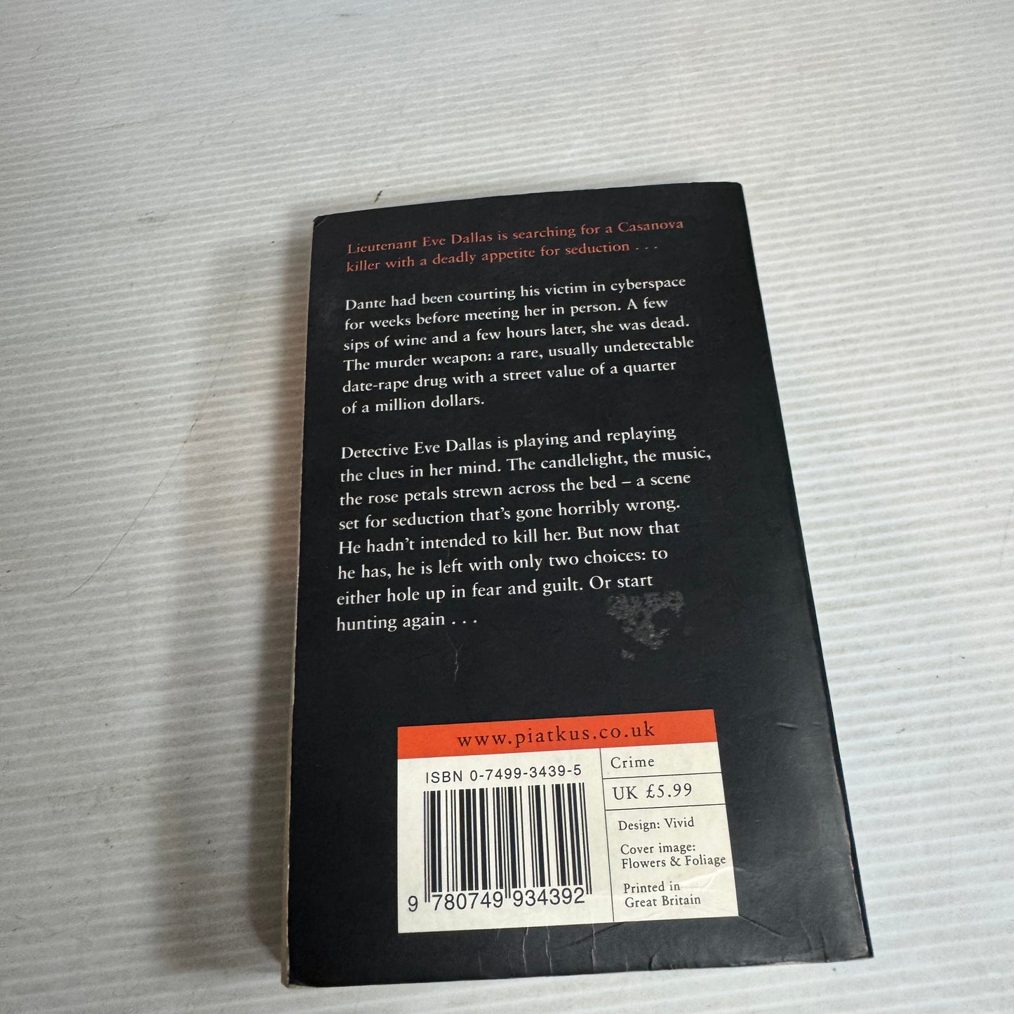 Seduction in Death - Nora Roberts as J. D. Robb