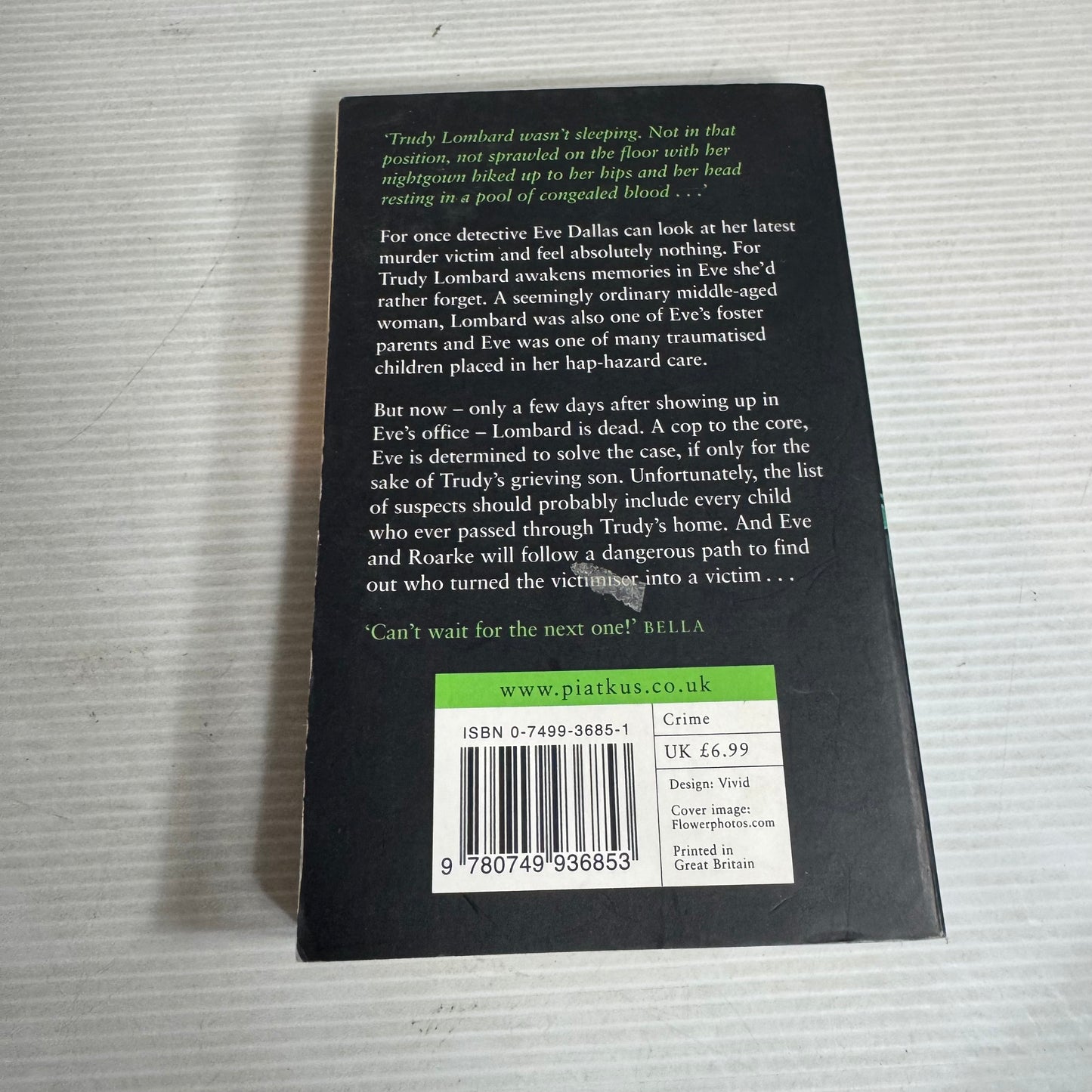 Memory in Death - Nora Roberts as J. D. Robb