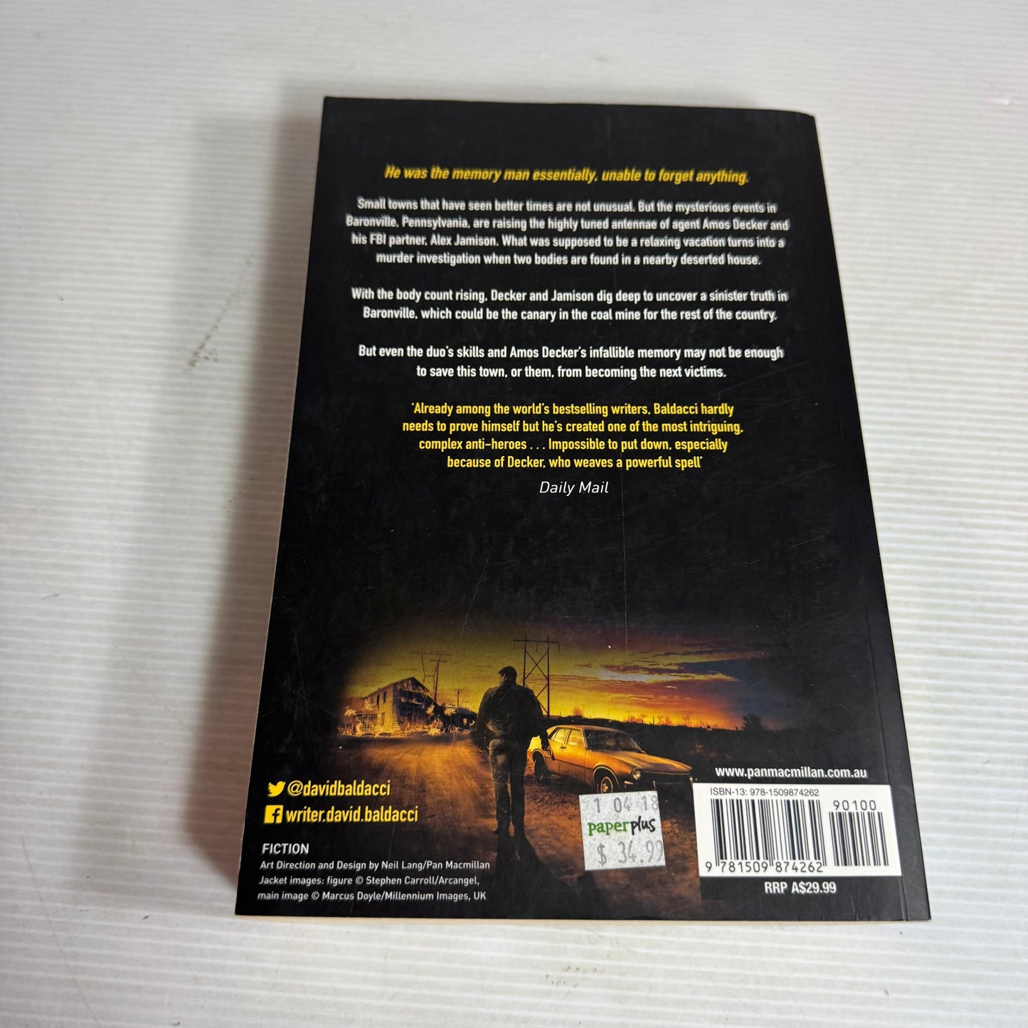 The Fallen - David Baldacci
