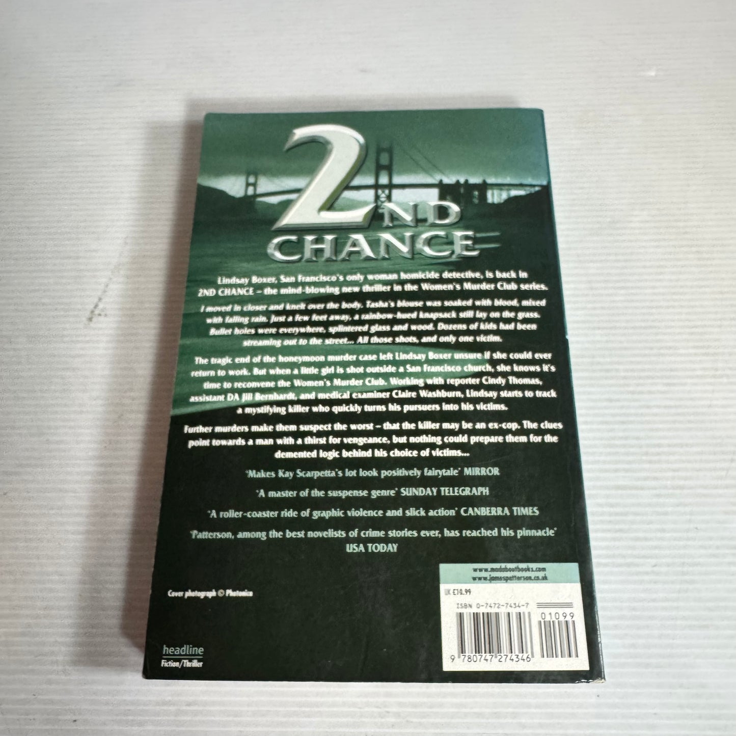 2nd Chance - James Patterson with Andrew Cross