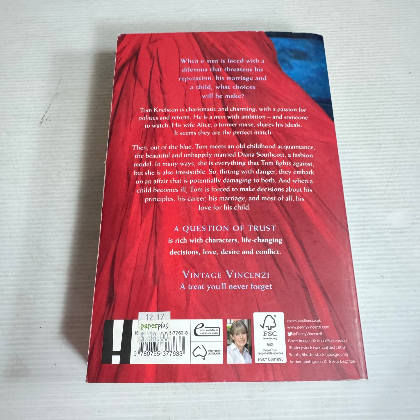 A Question of Trust - Penny Vincenzi