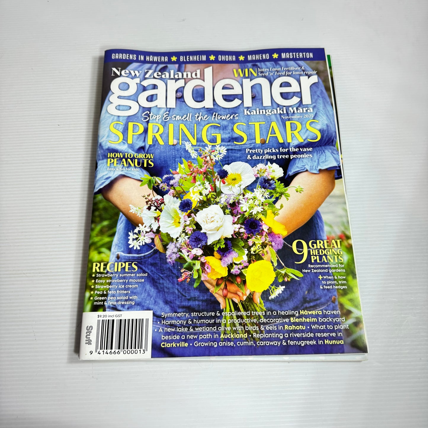New Zealand Gardener Magazine x 11 : 2025 Jan, Feb, March, May, June, July Aug, Sept, Oct,  Nov, Dec (3329)