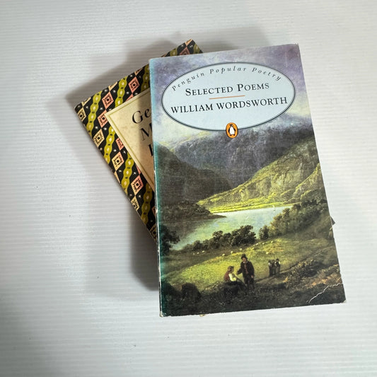 Poem Book Bundle x 2 : Gerard Manley Hopkins & Selected Poems by William Wordsworth (2056)