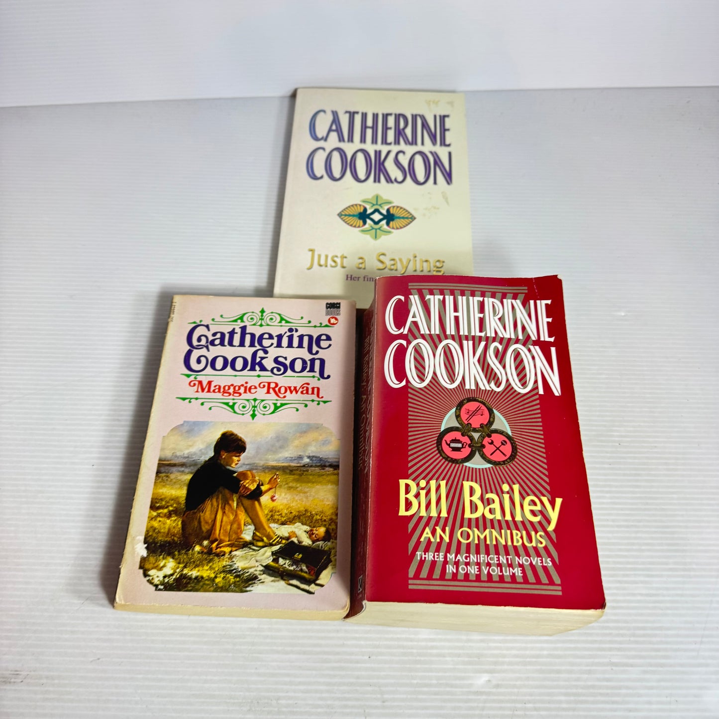 Catherine Cookson Book Bundle x 3 : Bill Bailey an Omnibus, Maggie Rowan, Just a Saying (3005)