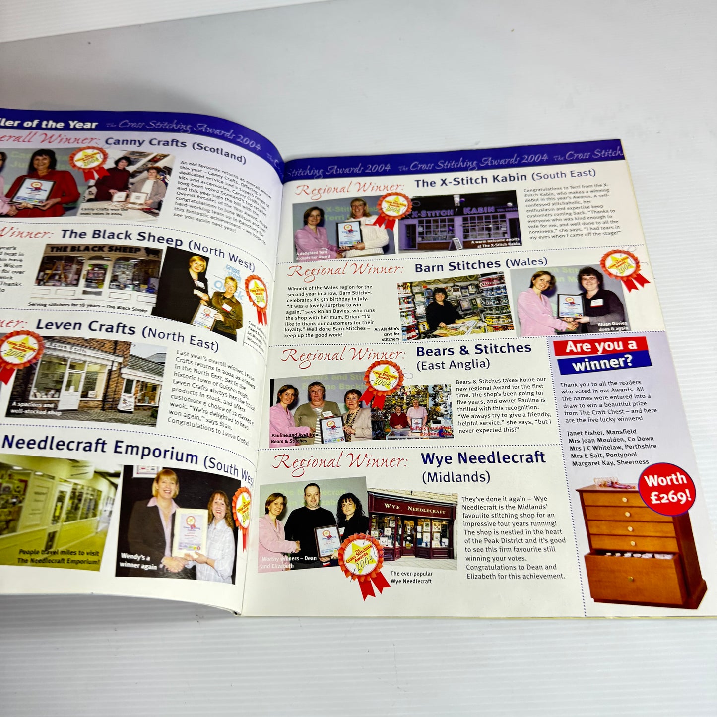 Embroidery Magazine Bundle x 5 Magazines (3239)