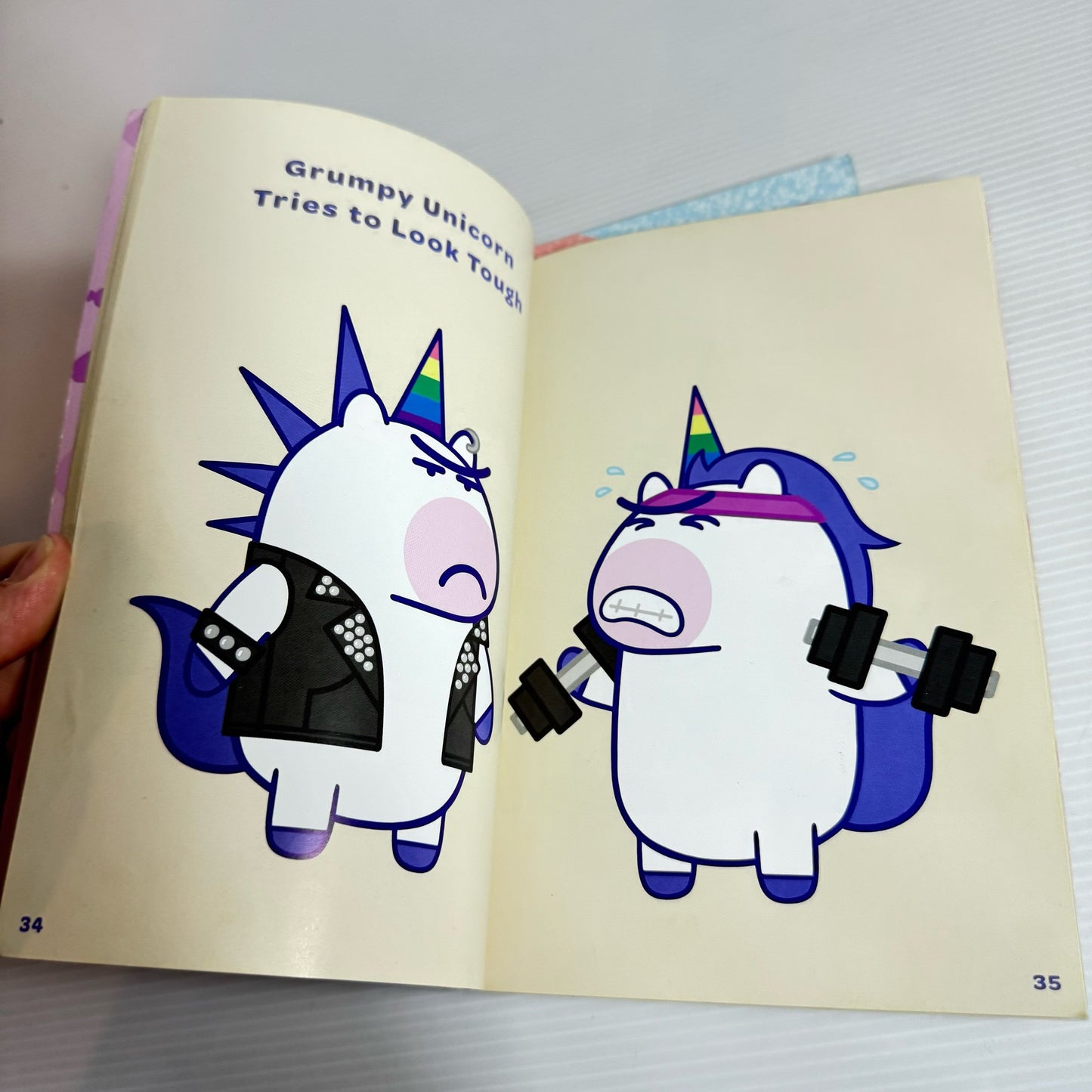 Unicorn Book Bundle x 2 Books : Surviving the Sparkle! & Grumpy Unicorn (633)