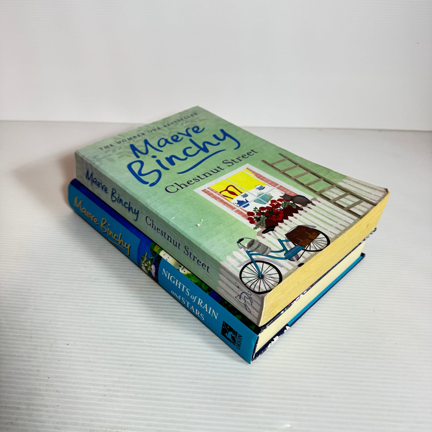 Maeve Binchy Book Bundle x 2 Books Chestnut Street & Nights of Rain and Stars (2447)