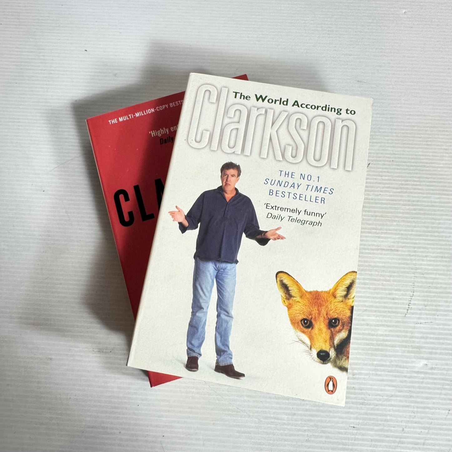 Clarkson Book Bundle x 2 : The World According to Clarkson & If You'd Just Let Me Finish.... (2991)