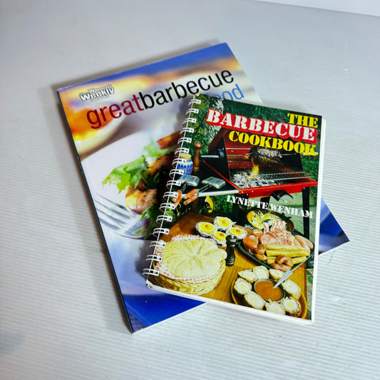 Barbecue Cookbook Bundle x 2 : The Barbecue Cookbook - Lynette Wenham, The Australian Women's Weekly Great Barbecue Food(2929)