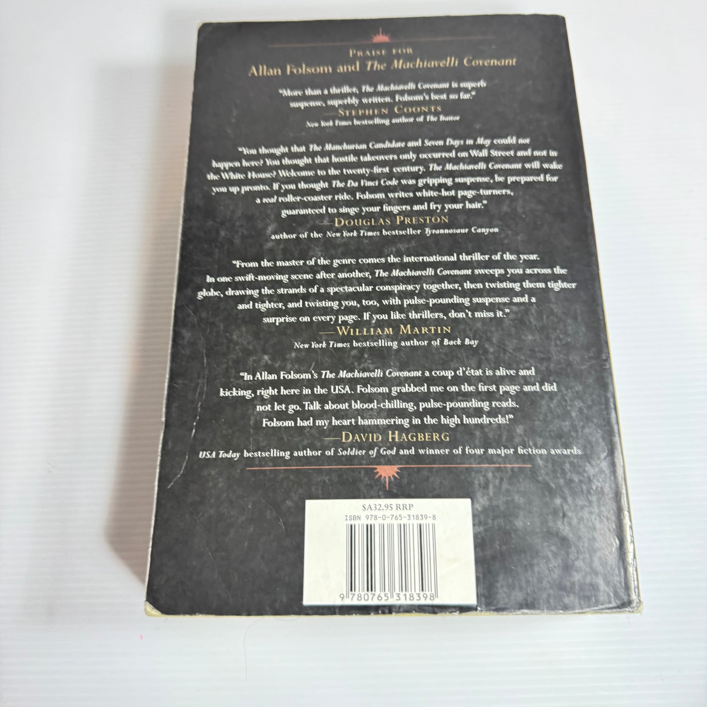 The Machiavelli Covenant - Allan Folsom