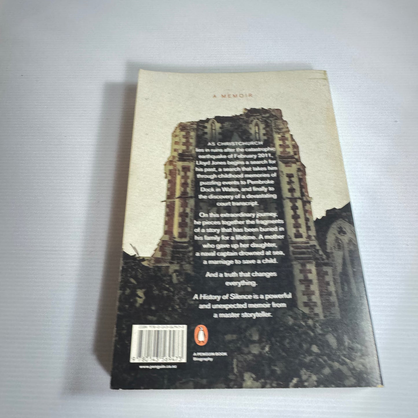 A History Of Silence - Lloyd Jones