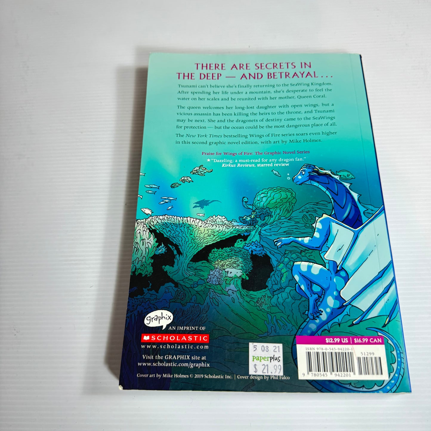 Wings Of Fire: Book 2 The Lost Heir - Tui T. Sutherland (Graphic Novel)