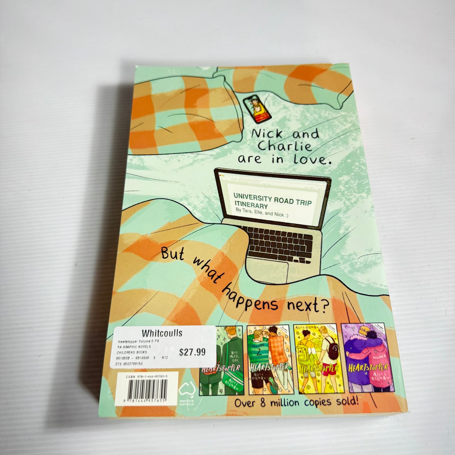 Heartstoppers Vol 5 - Alice Oseman (Graphic Novel)