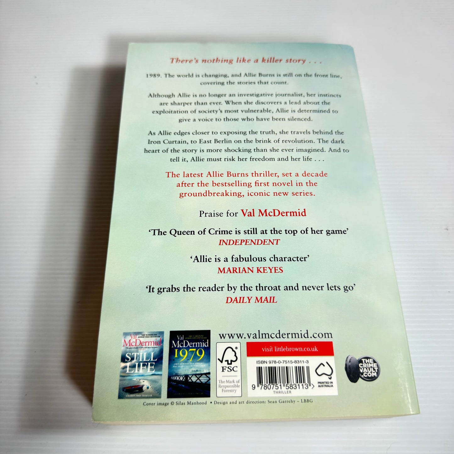1989 - Val McDermid
