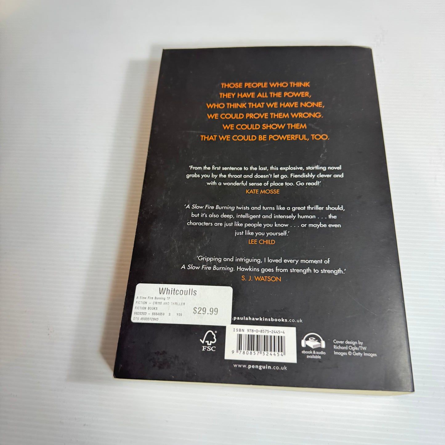 A Slow Fire Burning - Paula Hawkins