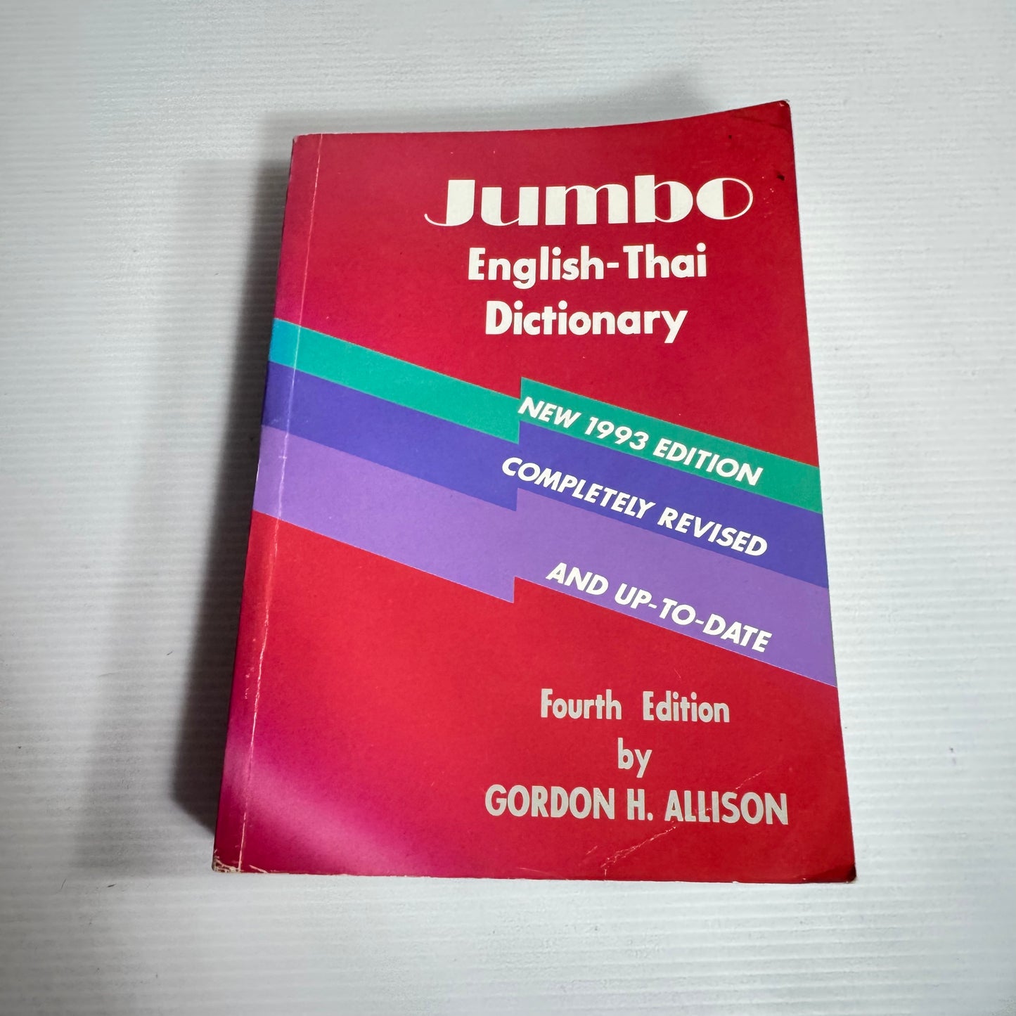 Jumbo English-Thai Dictionary 4th Ed. Gordon H. Allison