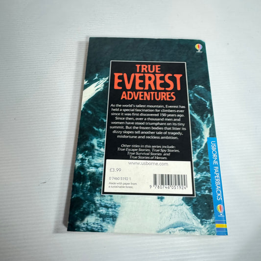 True Everest Adventures - Paul Dowswell