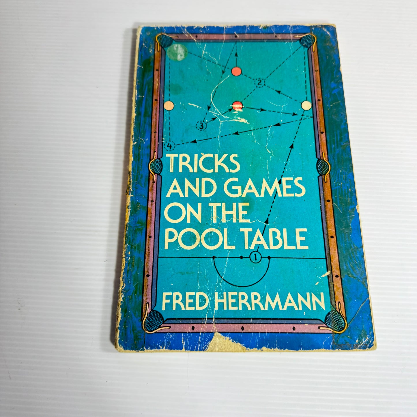 Tricks and Games On The Pool Table - Fred Herrmann (Vintage 1967)