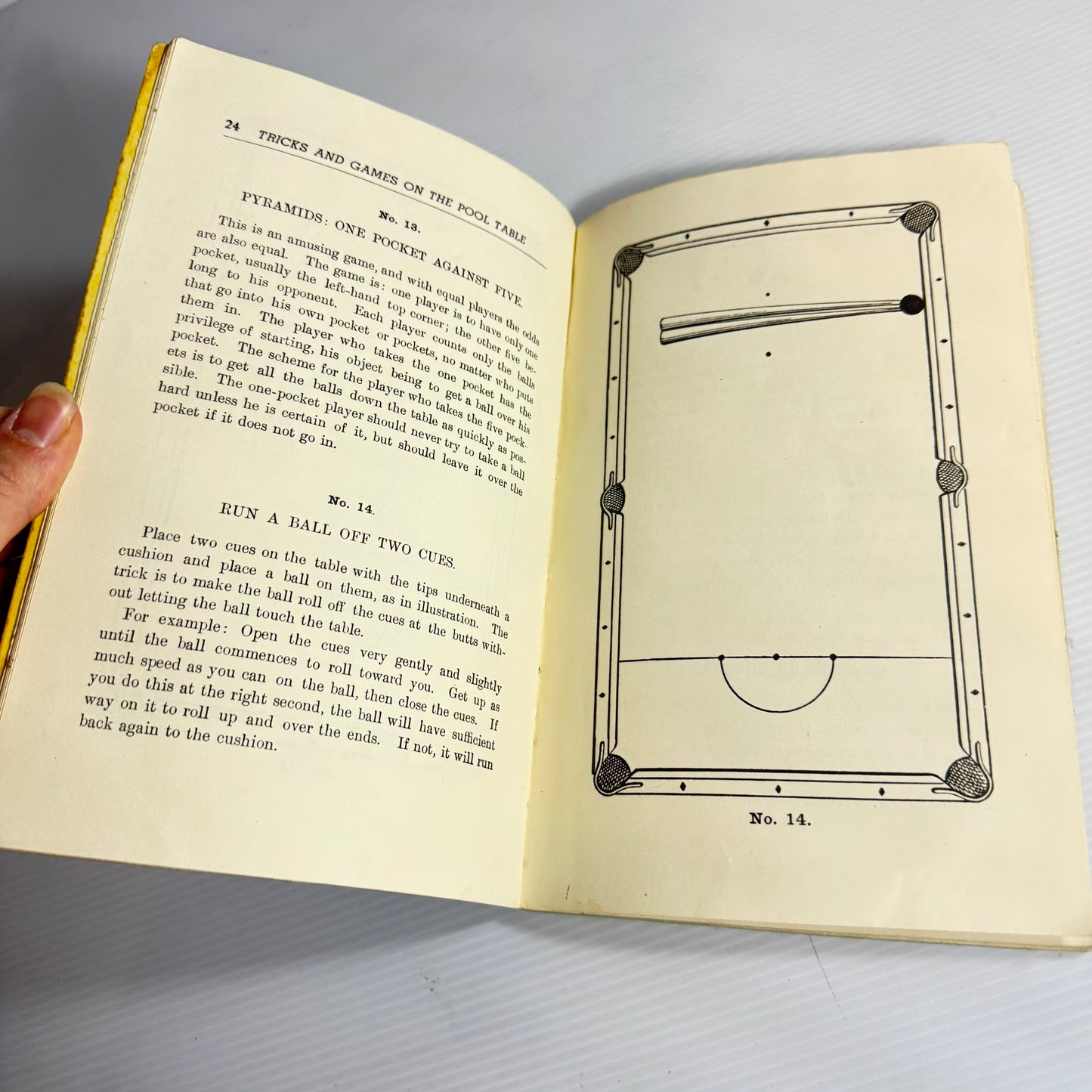 Tricks and Games On The Pool Table - Fred Herrmann (Vintage 1967)