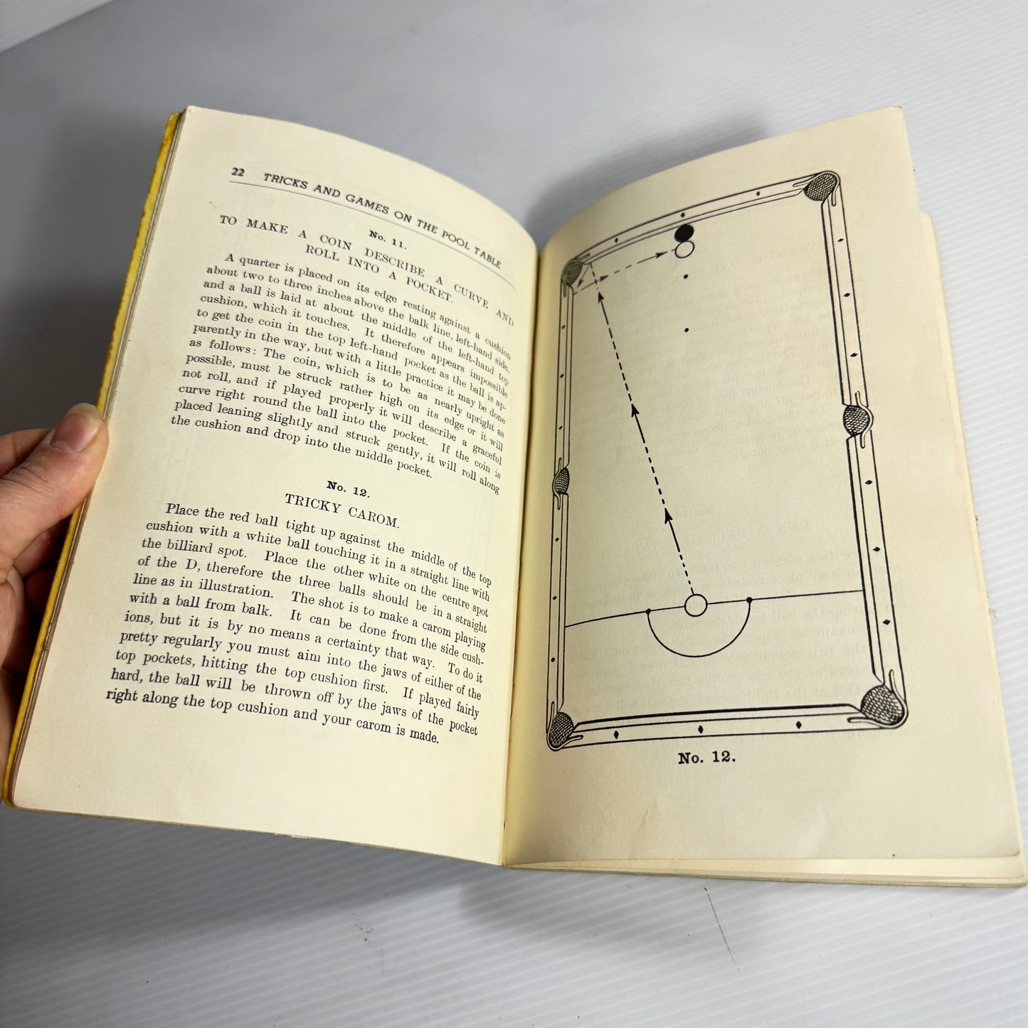 Tricks and Games On The Pool Table - Fred Herrmann (Vintage 1967)