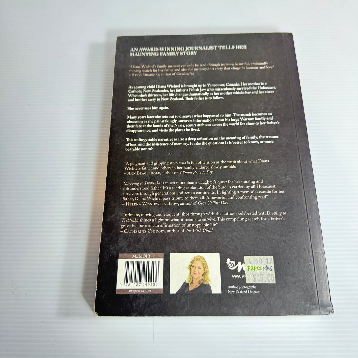 Driving to Treblinka : A Long Search for a Lost Father - Diana Wichtel